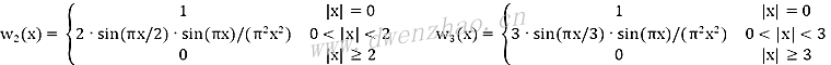 a=2,3Lanczosں